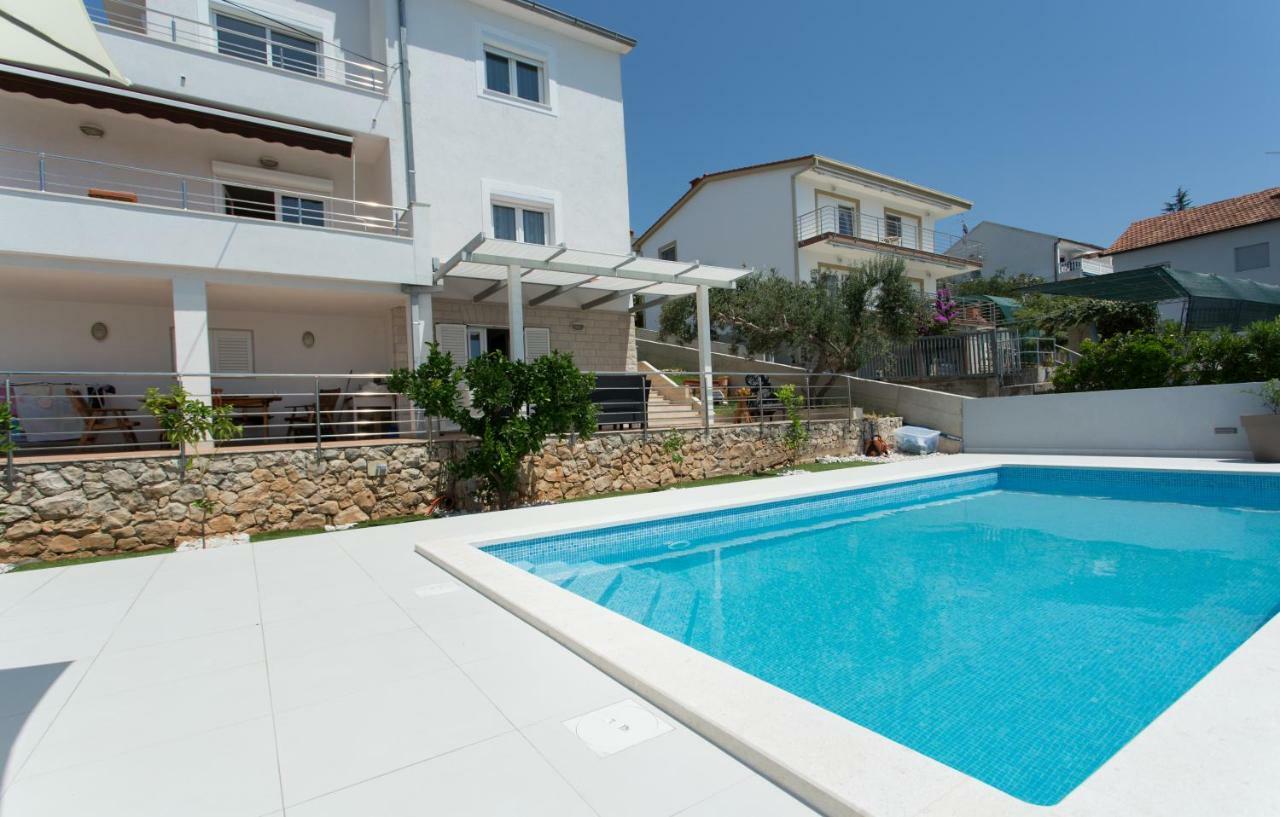 Charming Modern House With The New Swimming Pool - Apartment Maya 1 Trogir Exterior photo