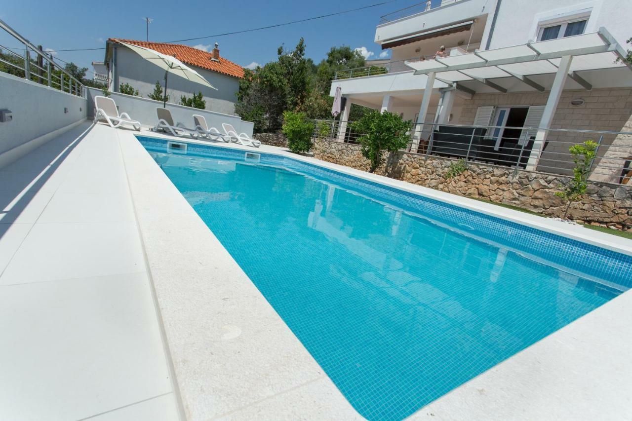 Charming Modern House With The New Swimming Pool - Apartment Maya 1 Trogir Exterior photo