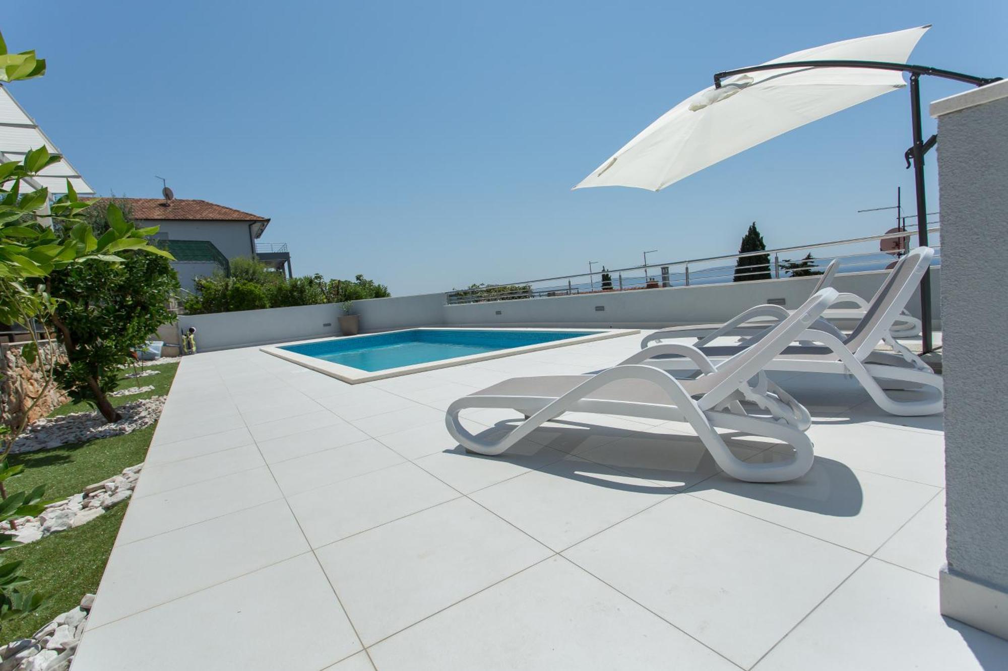 Charming Modern House With The New Swimming Pool - Apartment Maya 1 Trogir Exterior photo